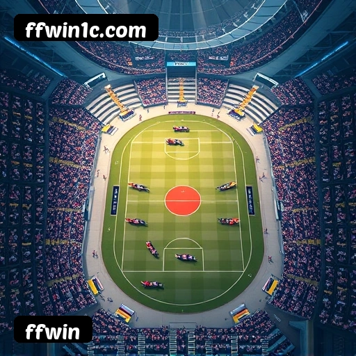 Números do app ffwin em material de marketing — ilustração, não auditoria